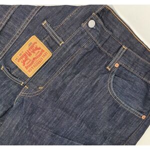 Levis 569 Jeans Men 40x34 Blue Loose Straight Denim 5 Pocket Dark Wash 32"inseam